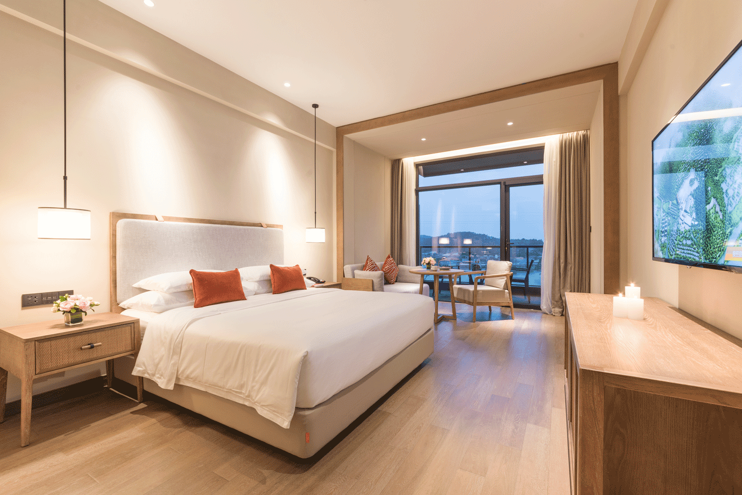 浙江德清莫干山开元森泊度假乐园1晚住宿含早餐水乐园幻想岛儿童乐园